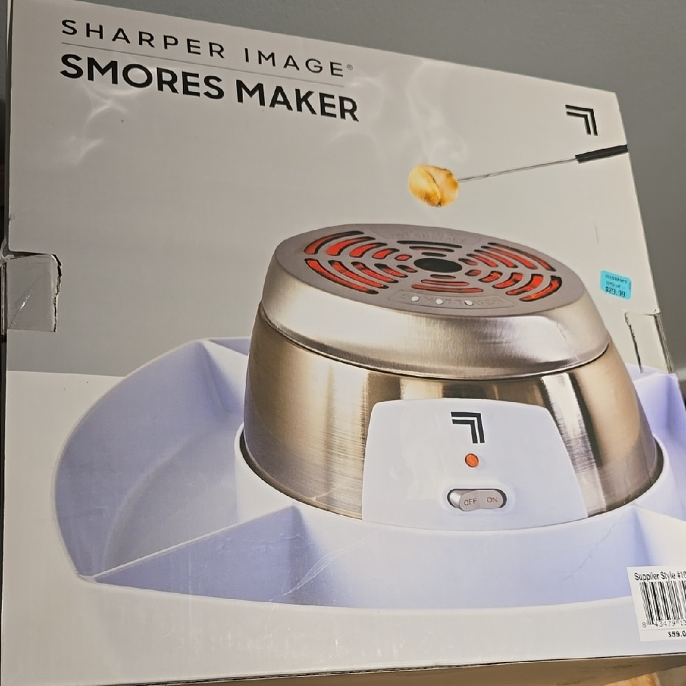 Sharper Image Silver S'mores Maker